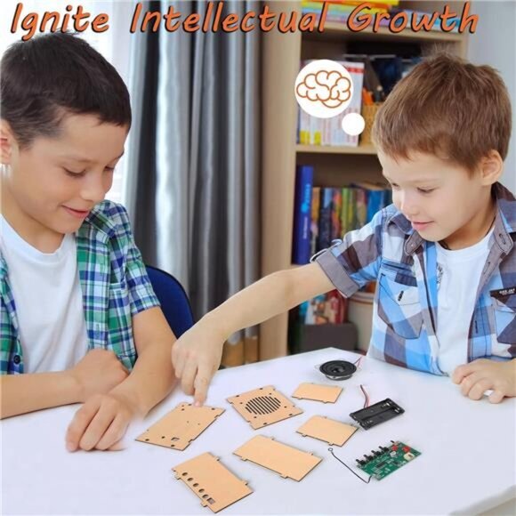 Science STEM Kits for Kids Age 8-10, STEM Toys Build Your Own FM Radio Kit, - Picture 4 of 6